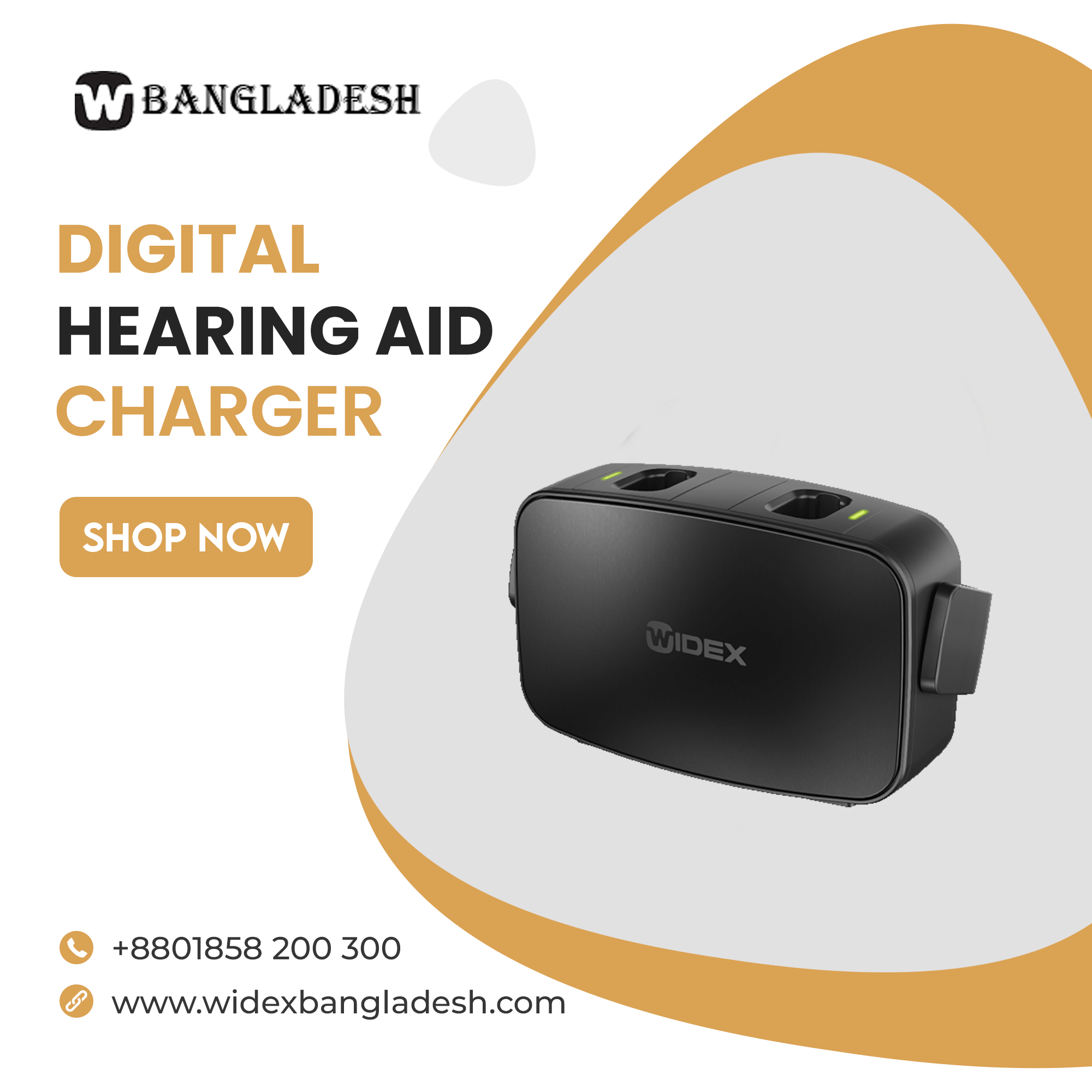MBR3D STANDARD CHARGER WPT202 Hearing Aid Charger